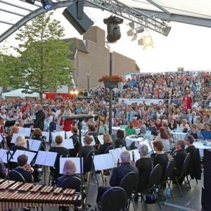 Technische productie voor buiten evenement