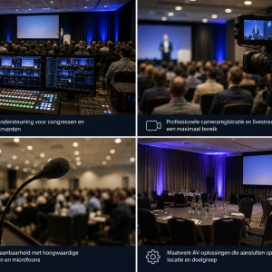 Congrestechniek in hotelzalen rond Schiphol