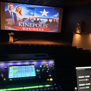 Bedrijfspresentatie in Bioscoop Kinepolis Hoofddorp